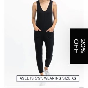 Smash & Tess Midnight Black Bestselling Romper - size medium